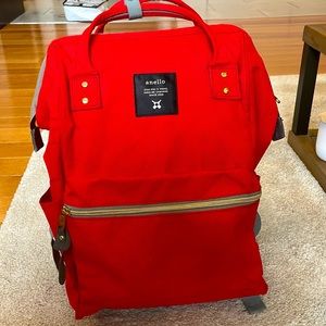 ANELLO - red backpack. Used but good condition